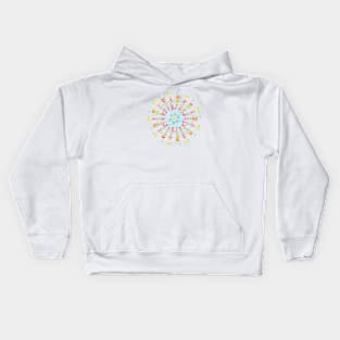 Snowflake Kaleidoscope Kids Hoodie